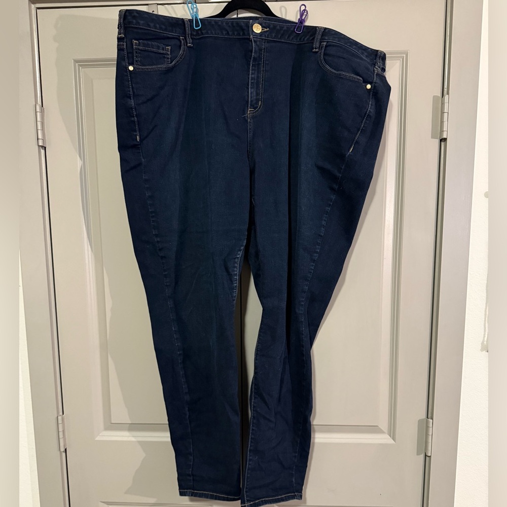 Lane Bryant Dark Indigo Skinny Jeans